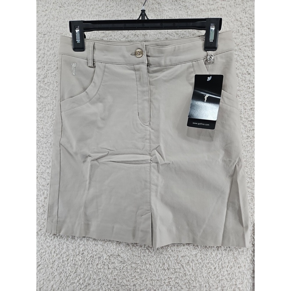 NWT Golfino Ladies TECHNO Stretch Skort Sz 4 The SERENA Skort Read Defect
